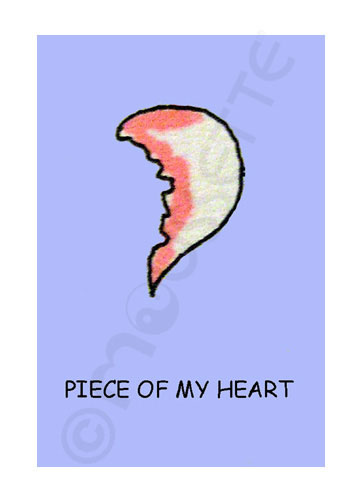 PIECE OF MY HEART card