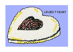 linzser t'heart card