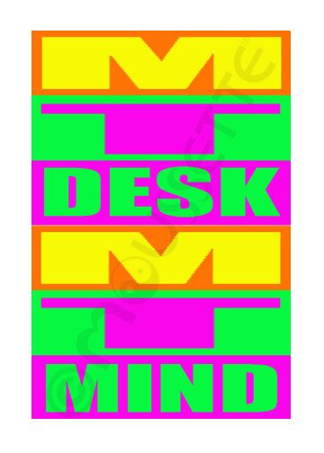 MT desk MT mind card