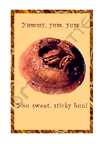 Sticky Buns Greeting card