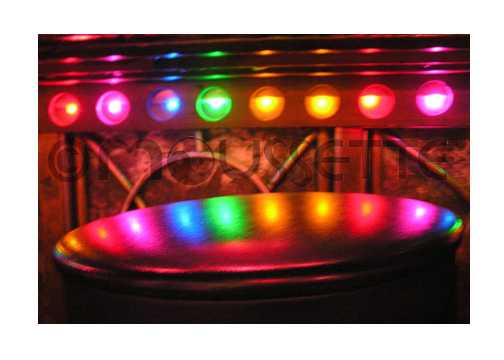 rainbow stool greeting card